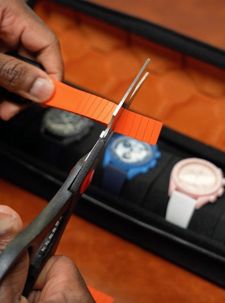 How to Cut and Size Your Made Straps CTS Rubber Strap