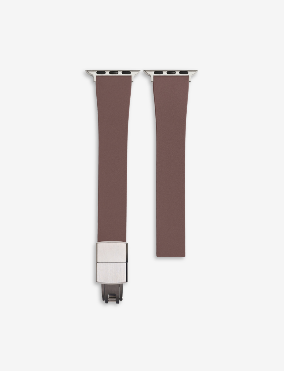 Smooth Rubber CTS Strap - Brown