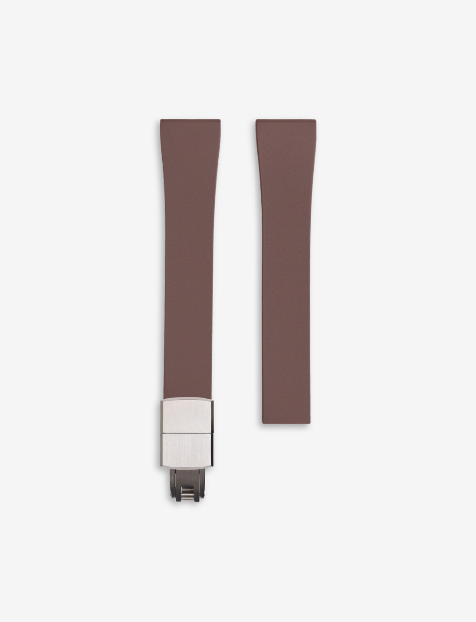 Smooth Rubber CTS Strap - Brown
