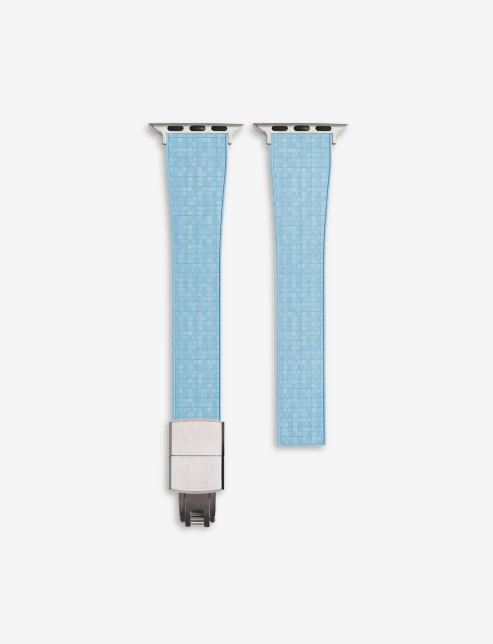 Mosaic Rubber CTS Strap - Baby Blue