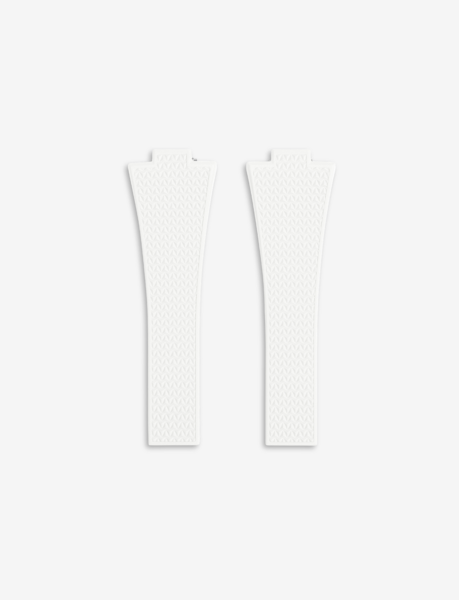 Rubber CTS Strap for Tissot PRX - White