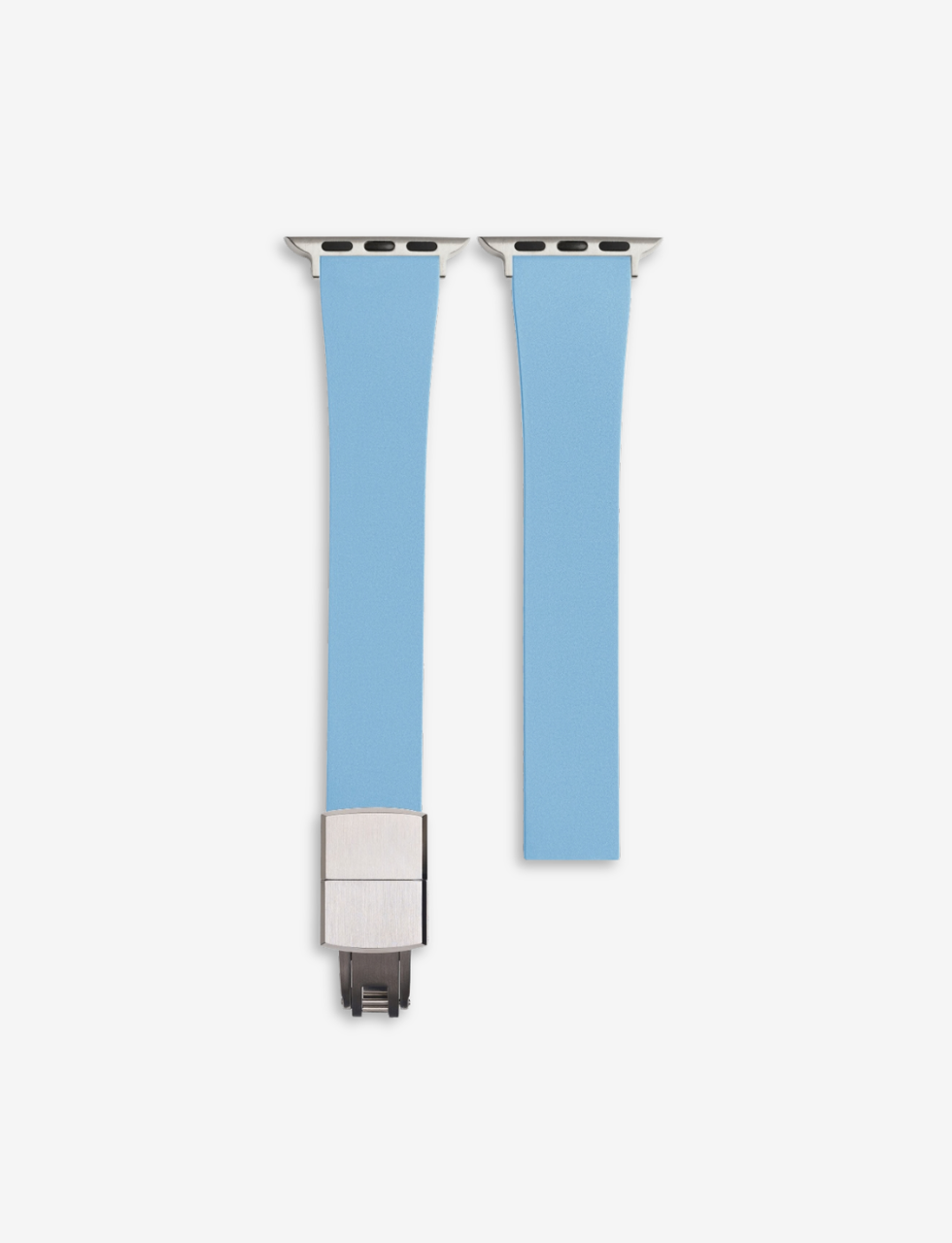 Smooth Rubber CTS Strap - Baby blue