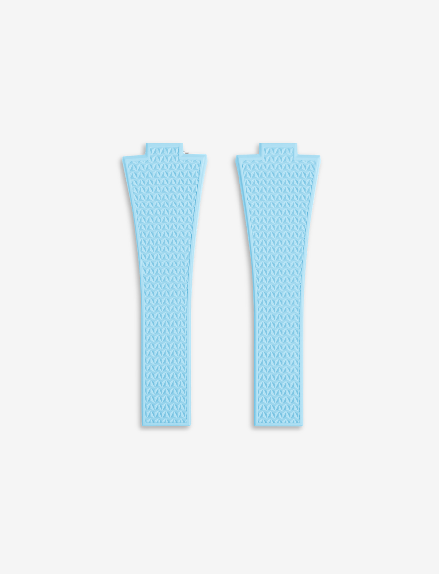 Rubber CTS Strap for Tissot PRX - Baby Blue
