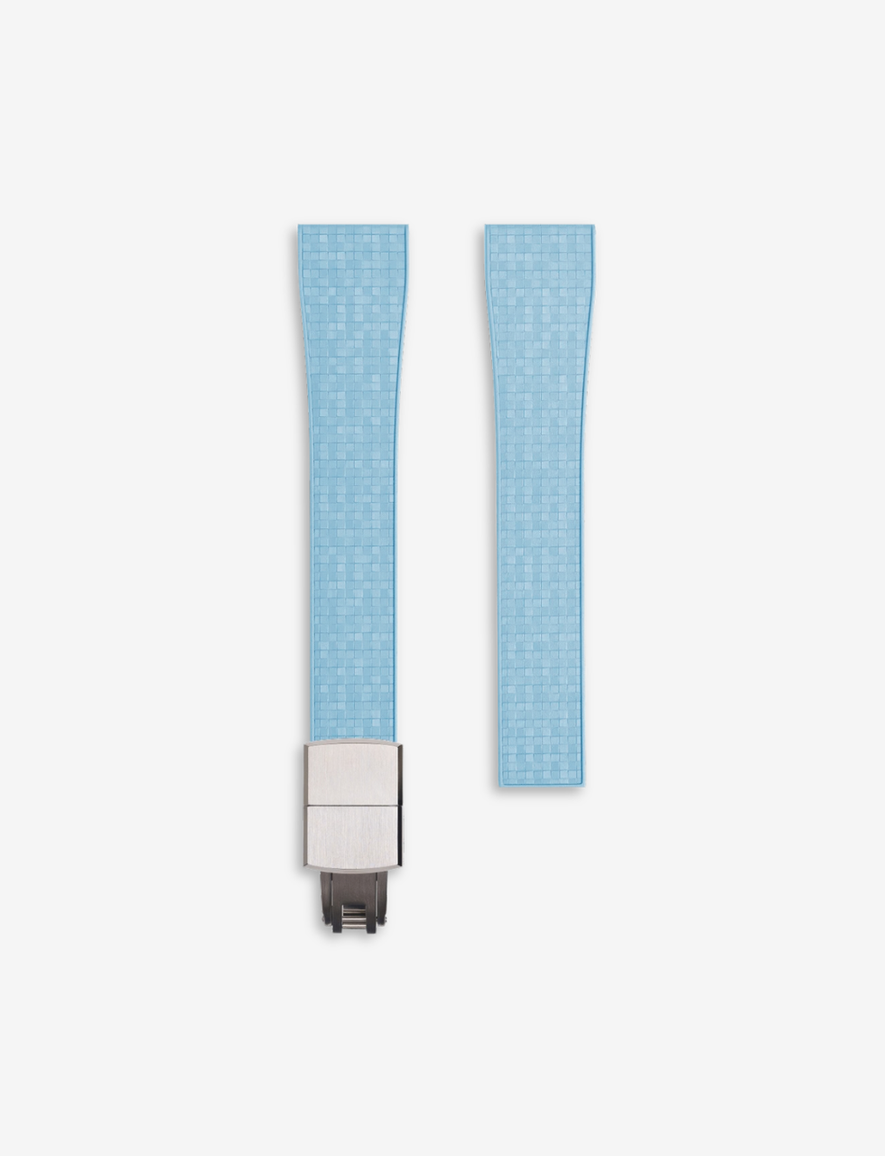 Mosaic Rubber CTS Strap - Baby Blue