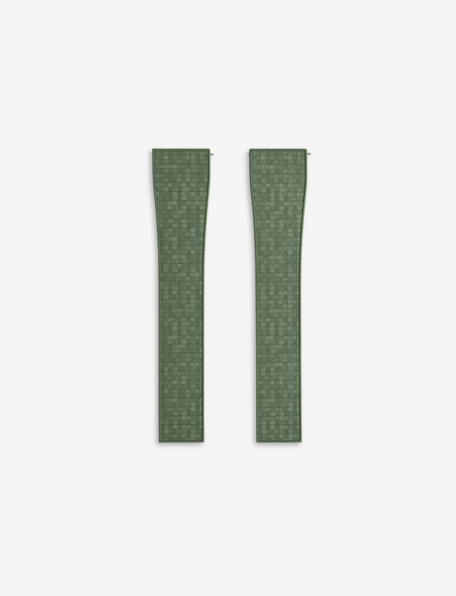 Mosaic Rubber CTS Strap - Olive Green