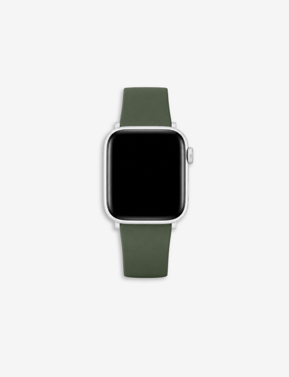 Smooth Rubber CTS Strap - Olive Green