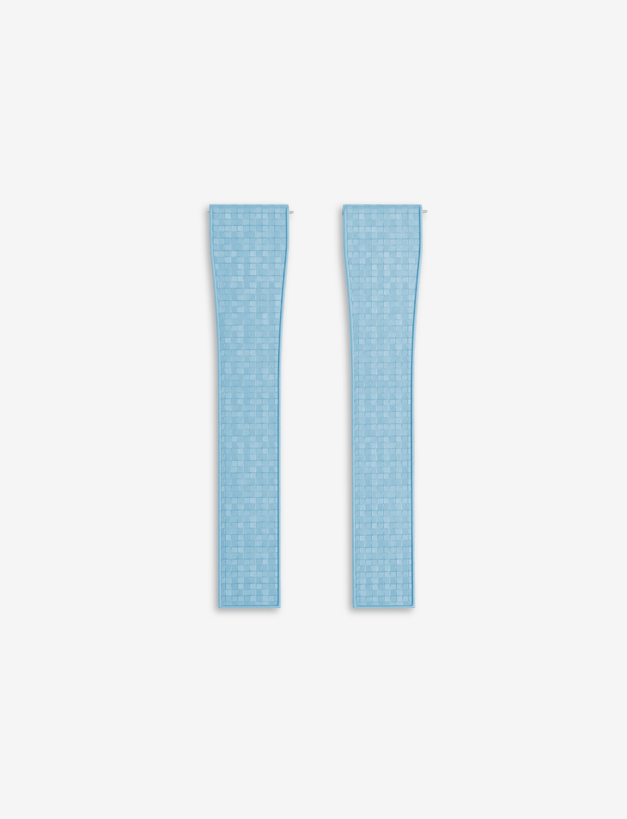 Mosaic Rubber CTS Strap - Baby Blue
