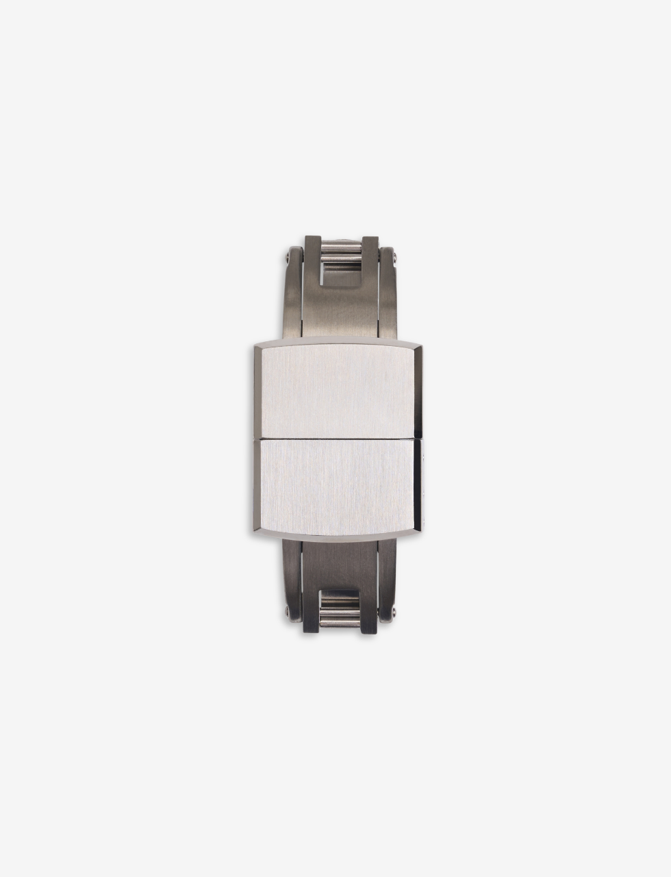 CTS Stainless Steel Deployant Clasp - Silver