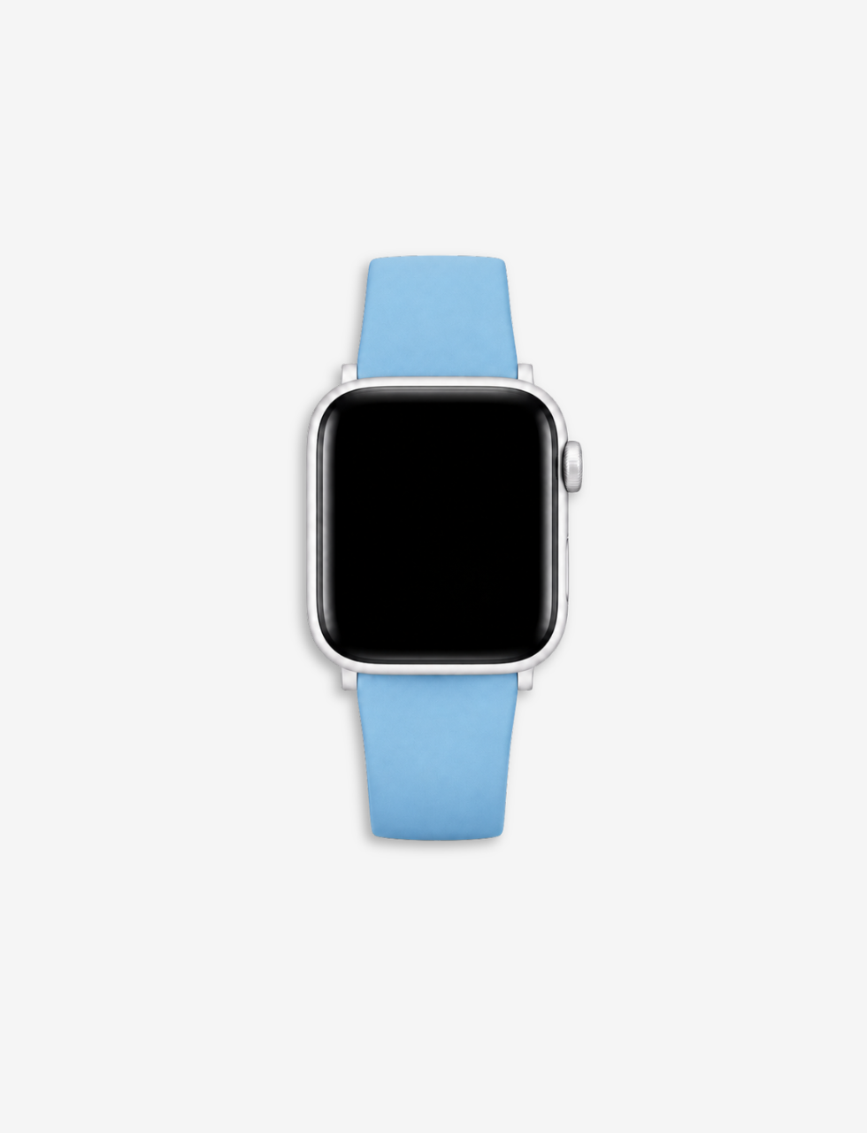 Smooth Rubber CTS Strap - Baby blue