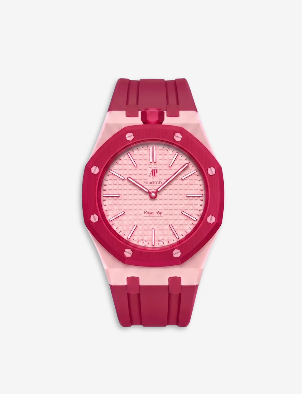 Royal Pop Strap - Cherry Pink Bioceramic