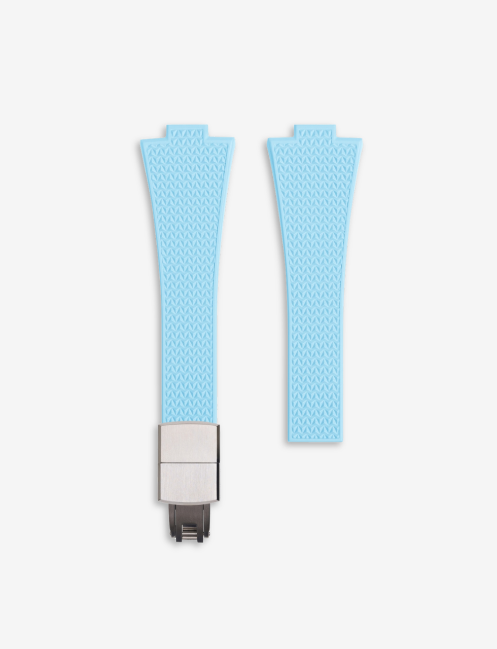 Rubber CTS Strap for Tissot PRX - Baby Blue