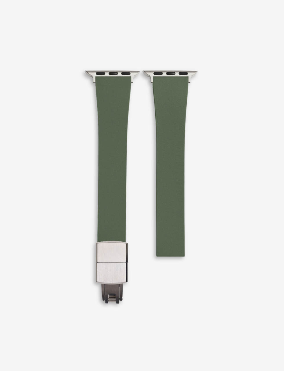 Smooth Rubber CTS Strap - Olive Green