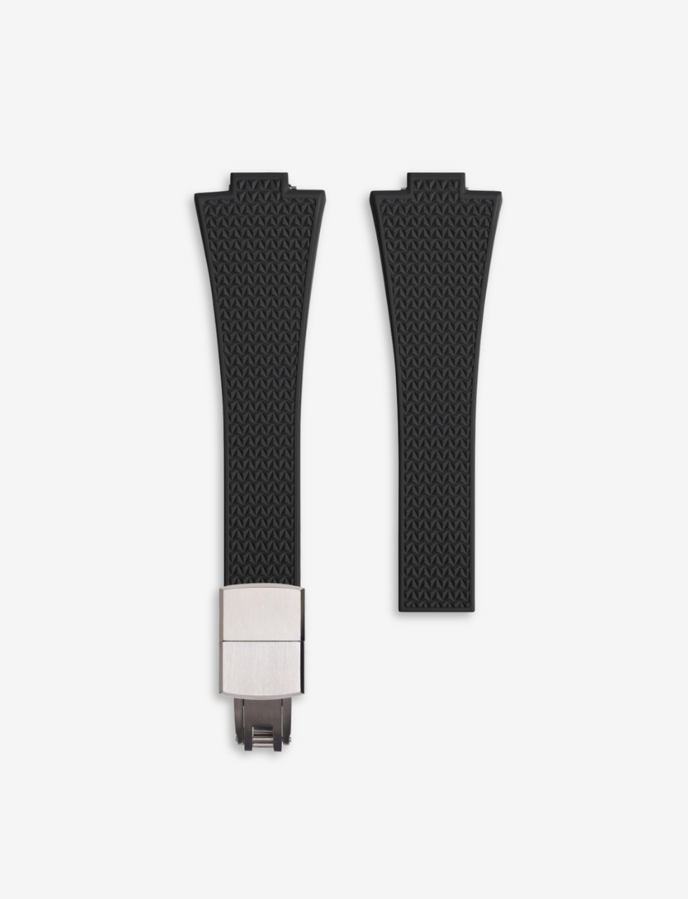 Rubber CTS Strap for Tissot PRX - Black