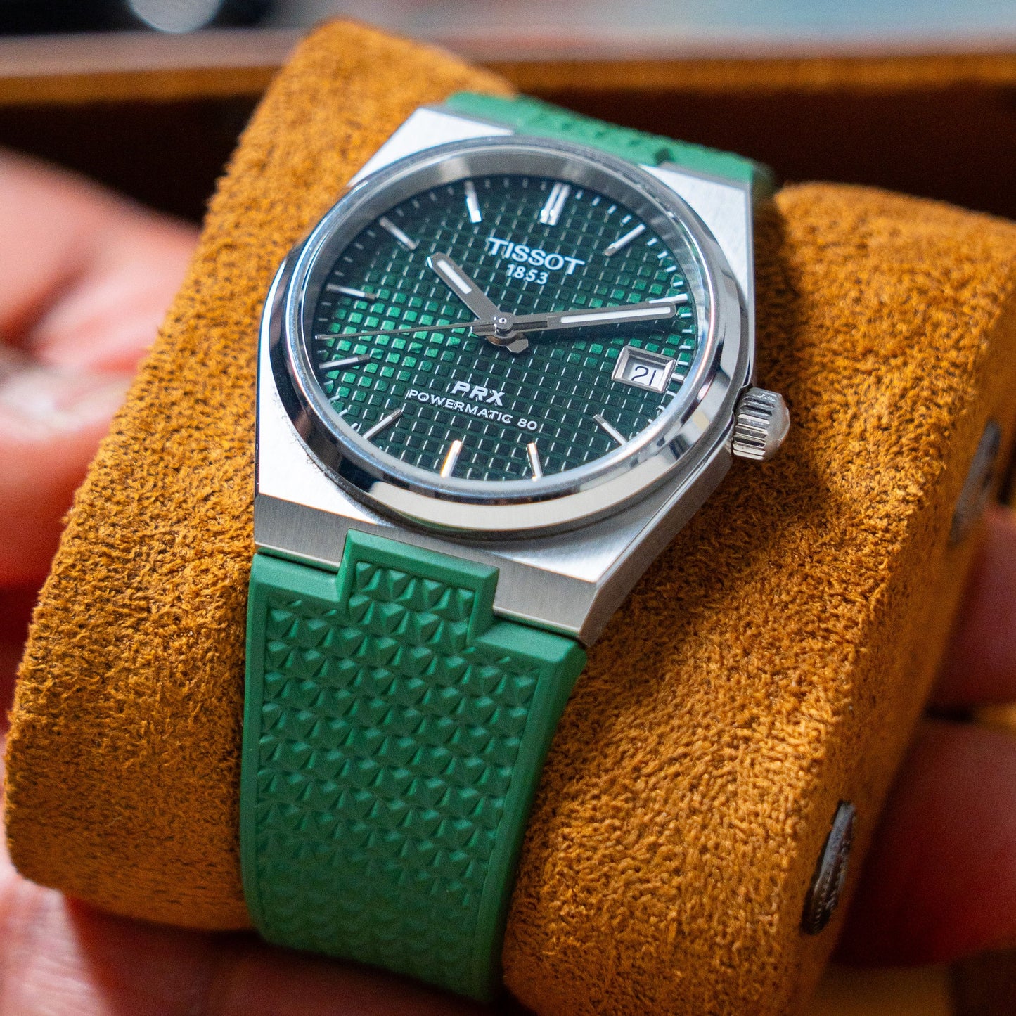 Rubber CTS Strap for Tissot PRX
